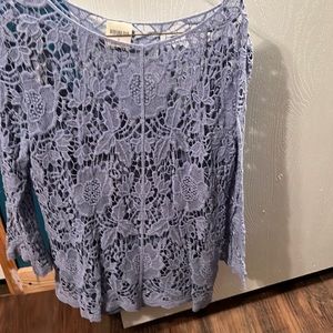 Bedford Fair lite blue size medium top. Great condition